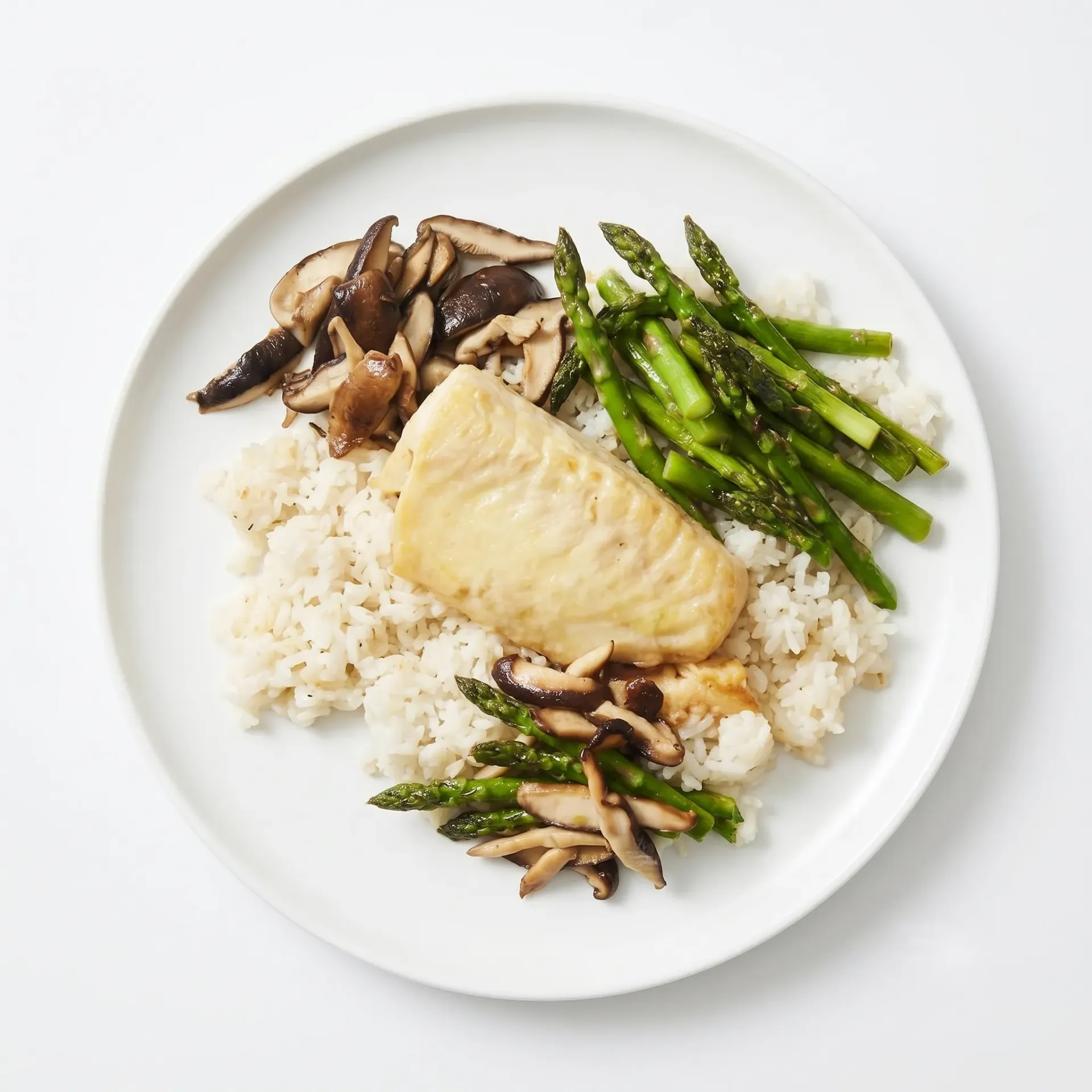 Filete de Pescado Glaseado con Agave y Soya Tostada